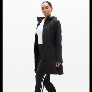 Athleta Black Rain Jacket